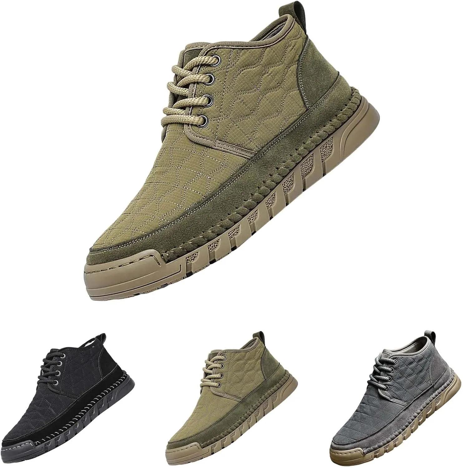 Women's Sneakers Non Slip Work Shoes for Men Women's Loafer Flat Comfortable Dressy Slip on Loafers for Women Dressy Women's Sneakers in White in Wide Width