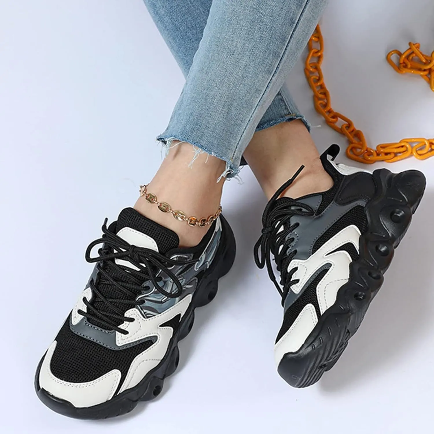 Women's Sneakers Size 8 White Comfy Shoes for Women for Work All Day Womens Casual Shoes Wide Toe Box Womens Running Shoes 8.5 Black Womens Black Non Slip Work Shoes Food Service