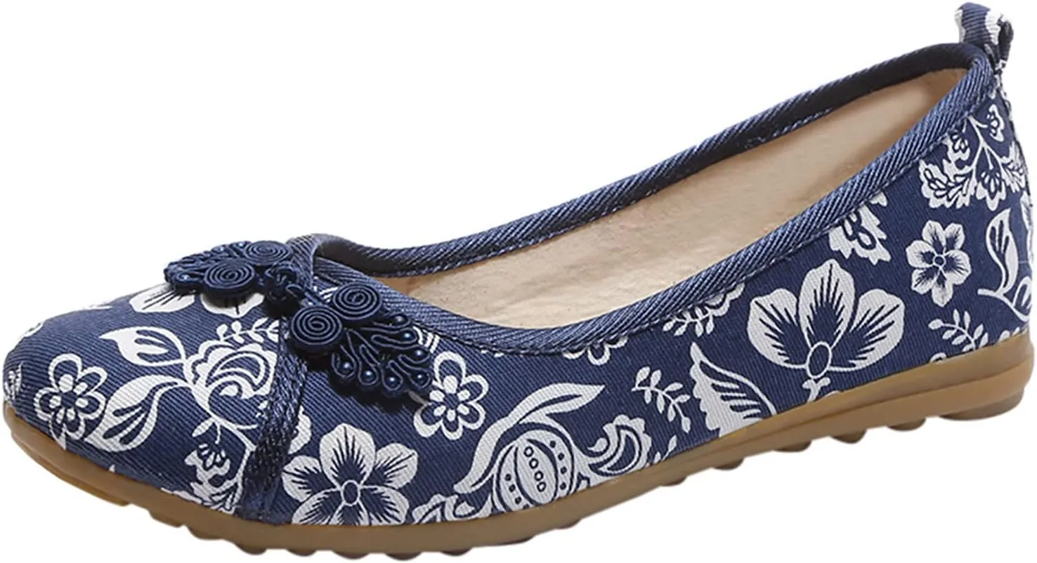 Womens Stretch Flats Casual Cute Loafer Slip on Ballet Flat Women's Loafers Fashion Comfortable Flats