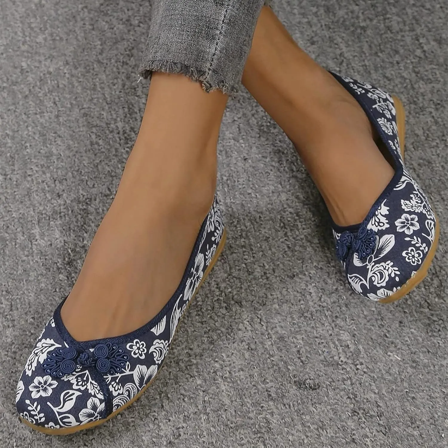 Womens Stretch Flats Casual Cute Loafer Slip on Ballet Flat Women's Loafers Fashion Comfortable Flats
