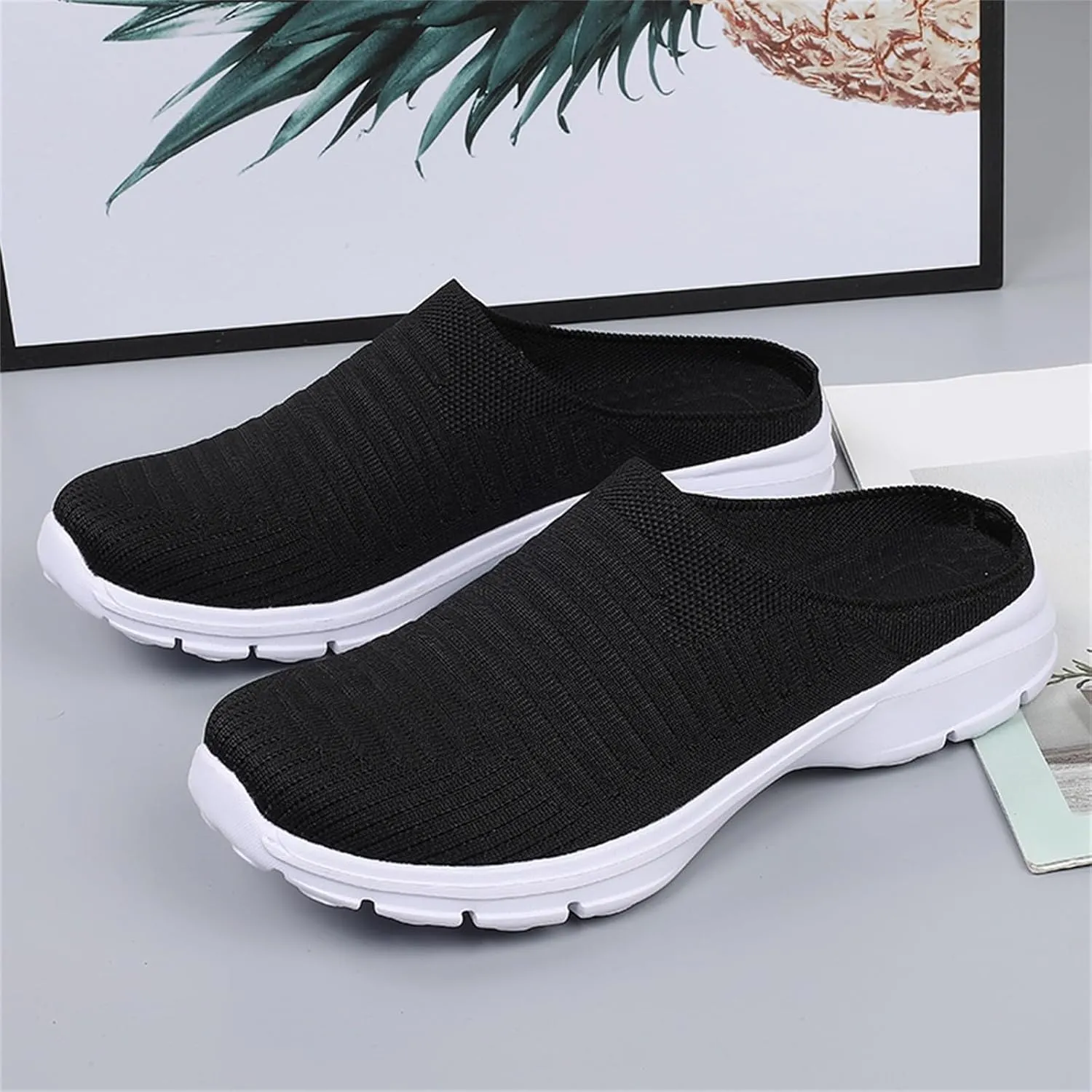 Womens Walking Shoes Running Shoes Lightweight Tennis Shoes Black Womens Shoes Platform Walking Shoes for Women