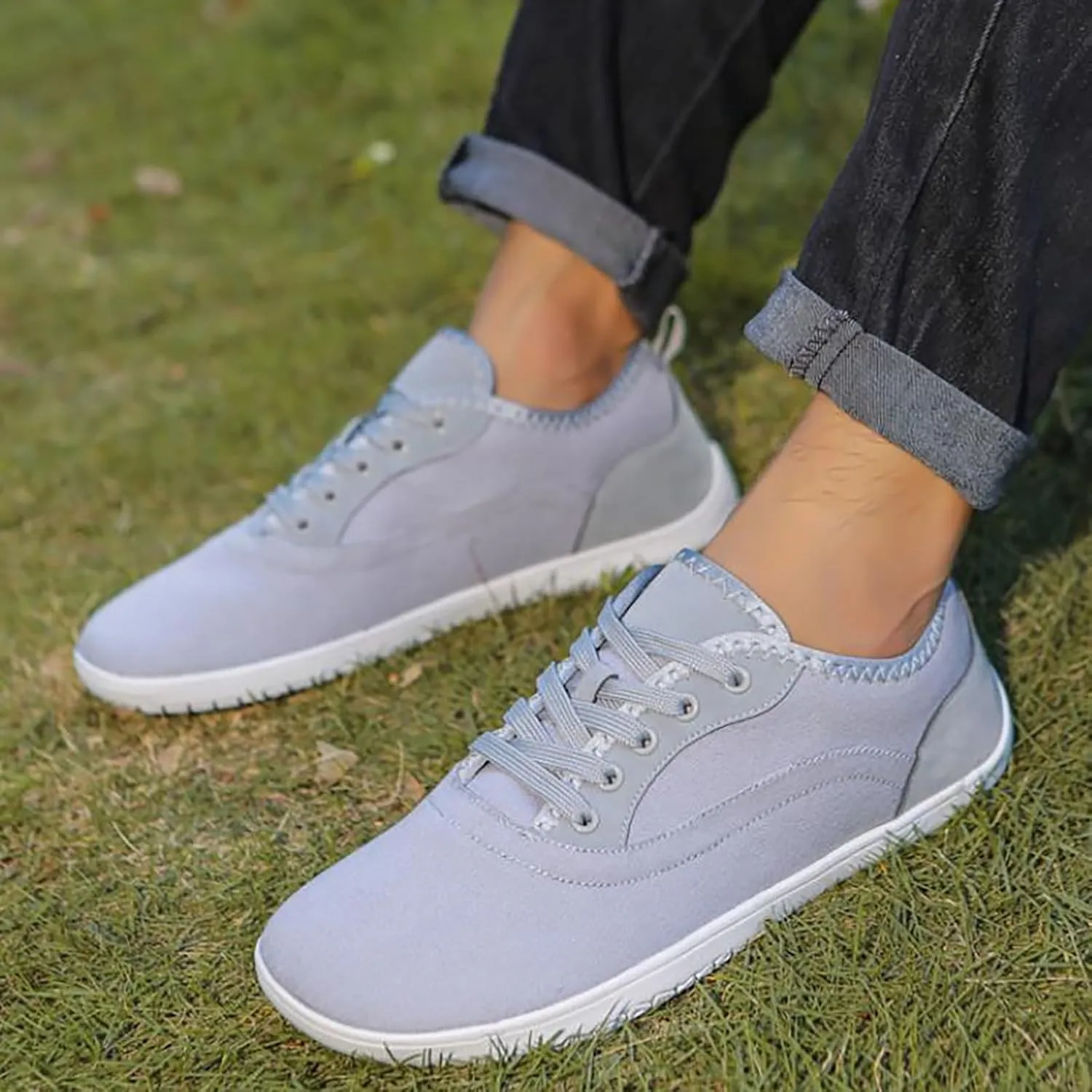 Womens Walking Sneakers White Shoes for Men Men's Wide Minimalist Barefoot Sneakers Women's Wide Loafers Womens Loafers Comfortable Womens Walking Sneakers