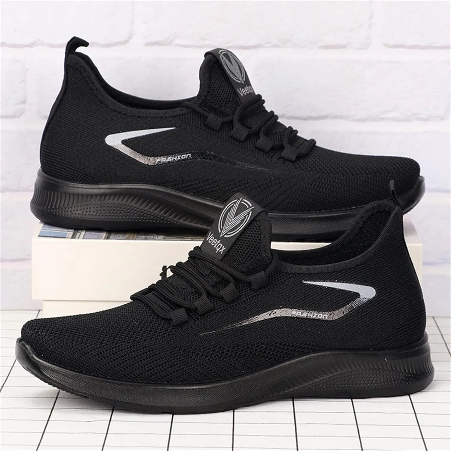 Women's White Fashion Sneakers White Sneakers Men Wide Mens Casual Dress Shoes Round Toe Flats Comfortable Women Loafers Comfortable Womens Slip On Sneakers
