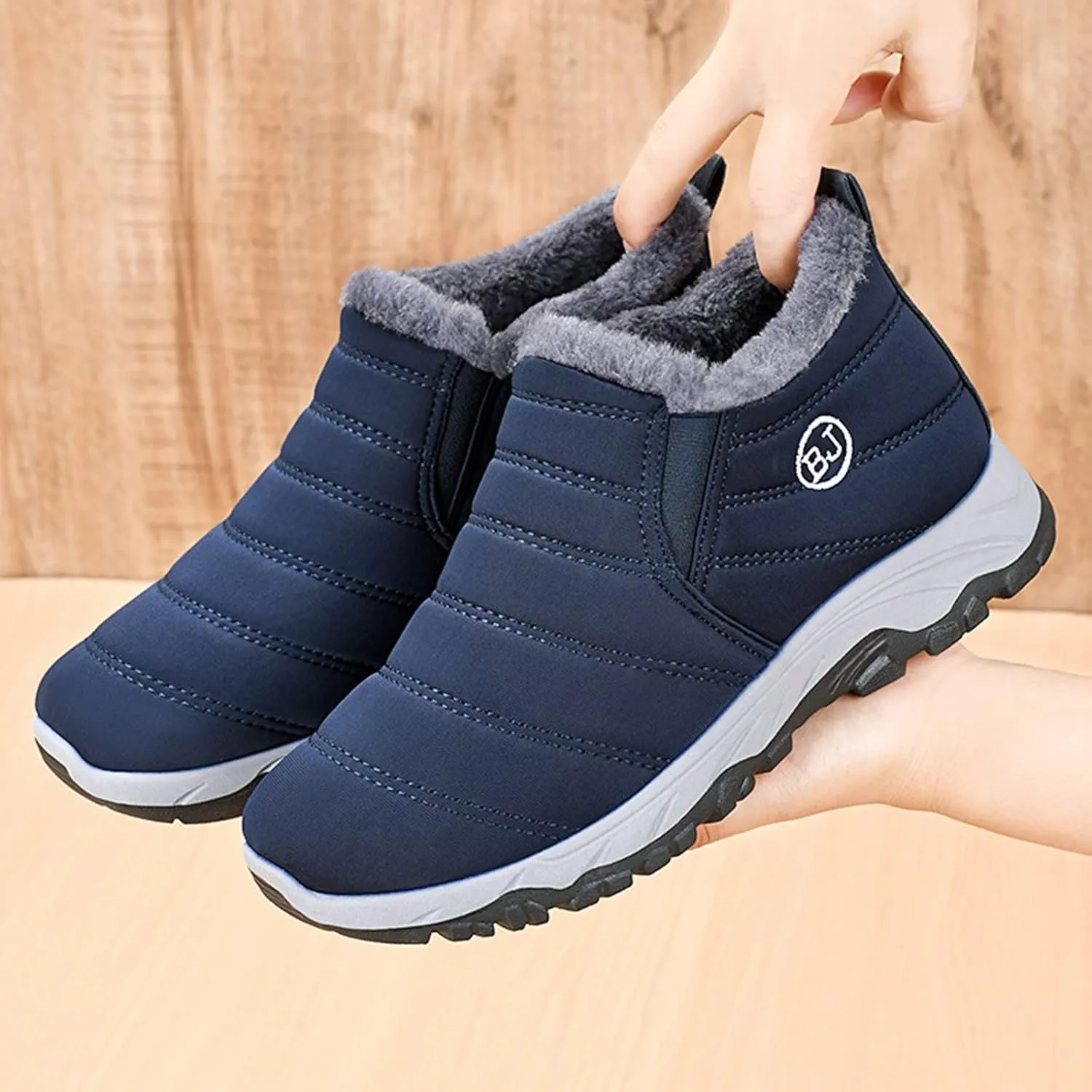 Women's Winter Boots Waterproof Comfy Winter Boots Womens Winter Snow Boots Women Ankle Booties Slip On Snow Shoes Cowboy Boots for Men Winter Booties for Men