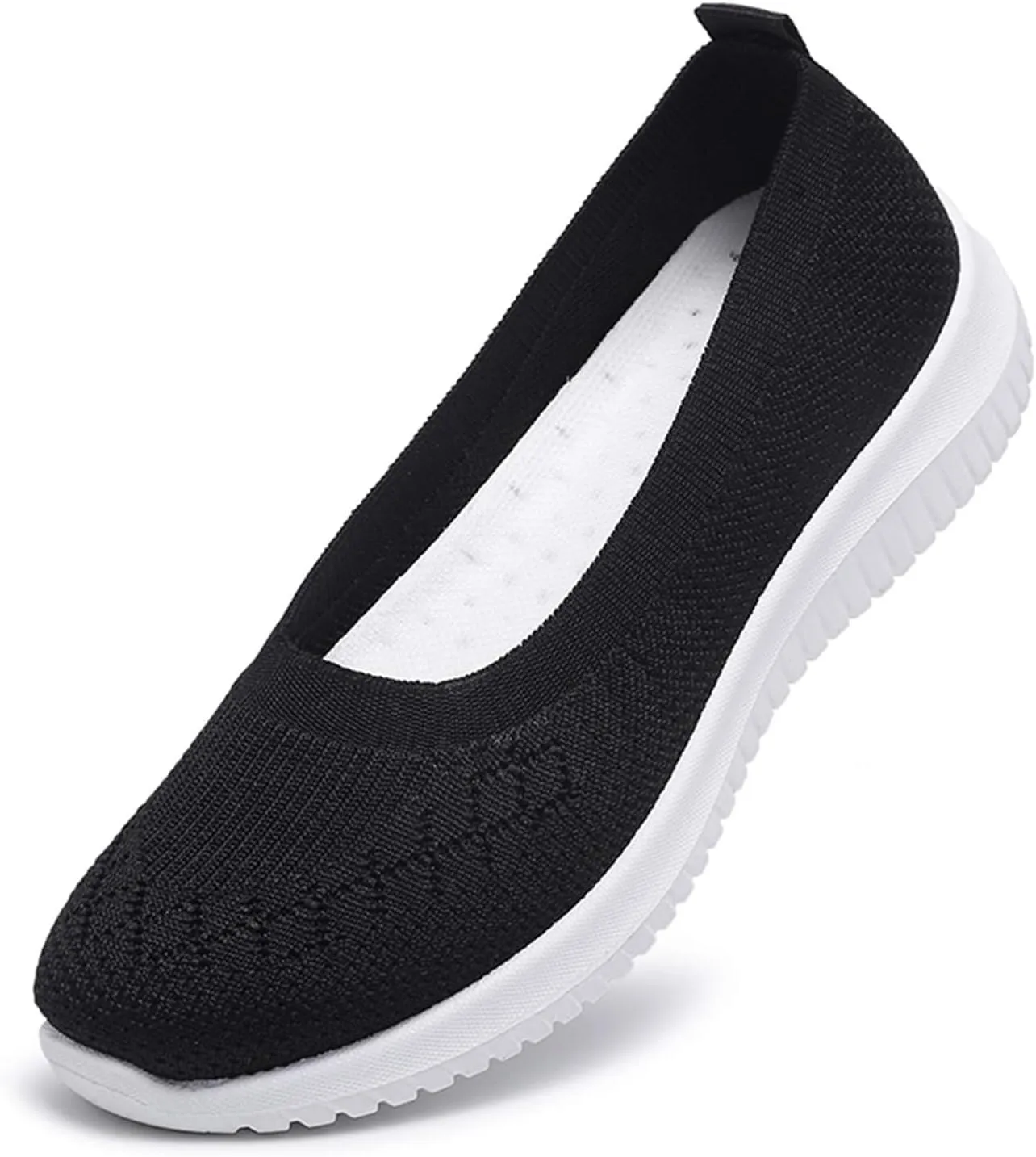 Women's Woven Orthopedic Breathable Soft Shoes, Slip On Mesh Sneakers, Comfort Wear Orthowear Shoes, Breathable Casual Shoe for All Day Wear
