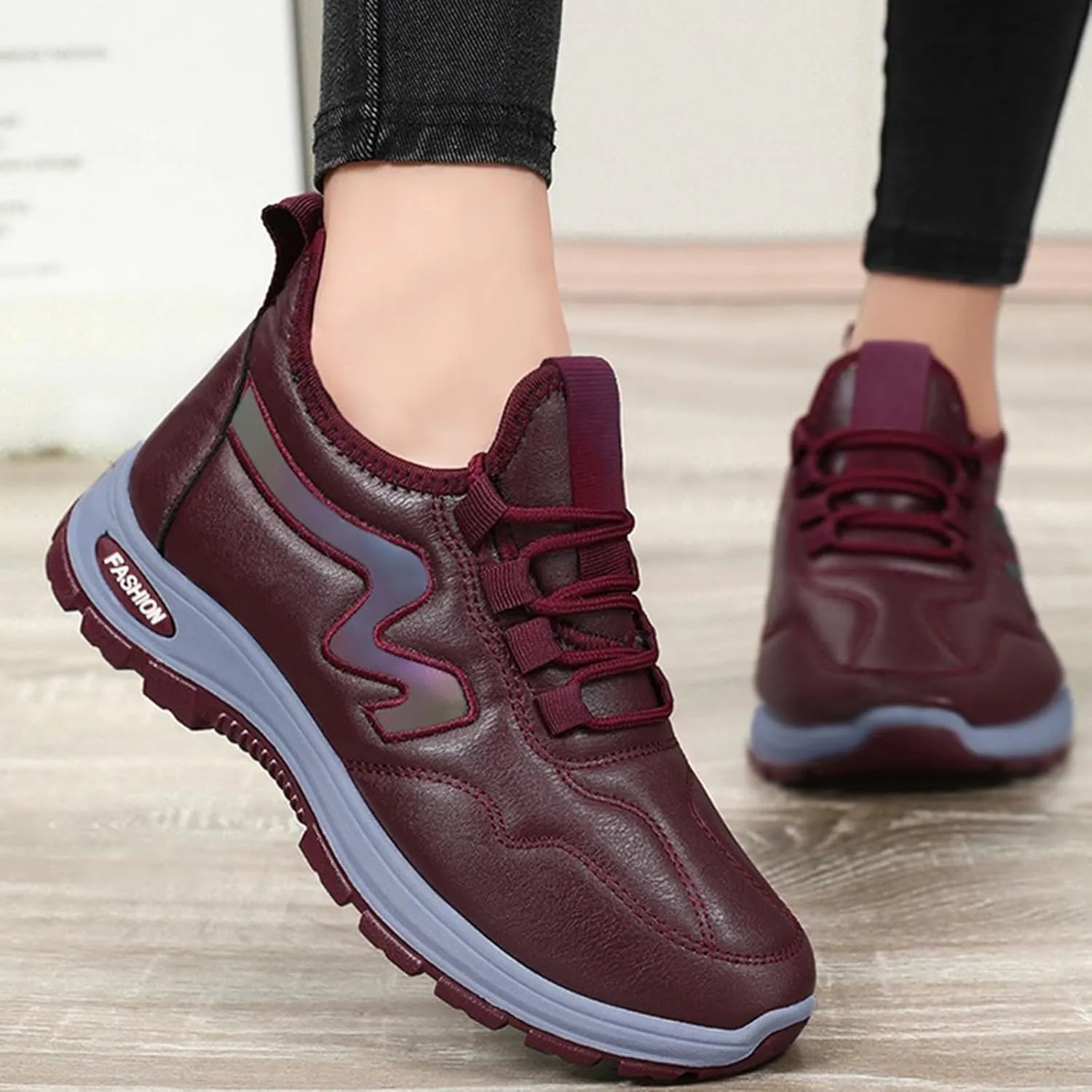Work Boots for Men Cowboy Style Hiking Sneakers Warm Fur Lined Women Safety Toe Shoes with Zipper Outdoor Botas Waterproof Soft Toe Work Hike Grounded Footwear