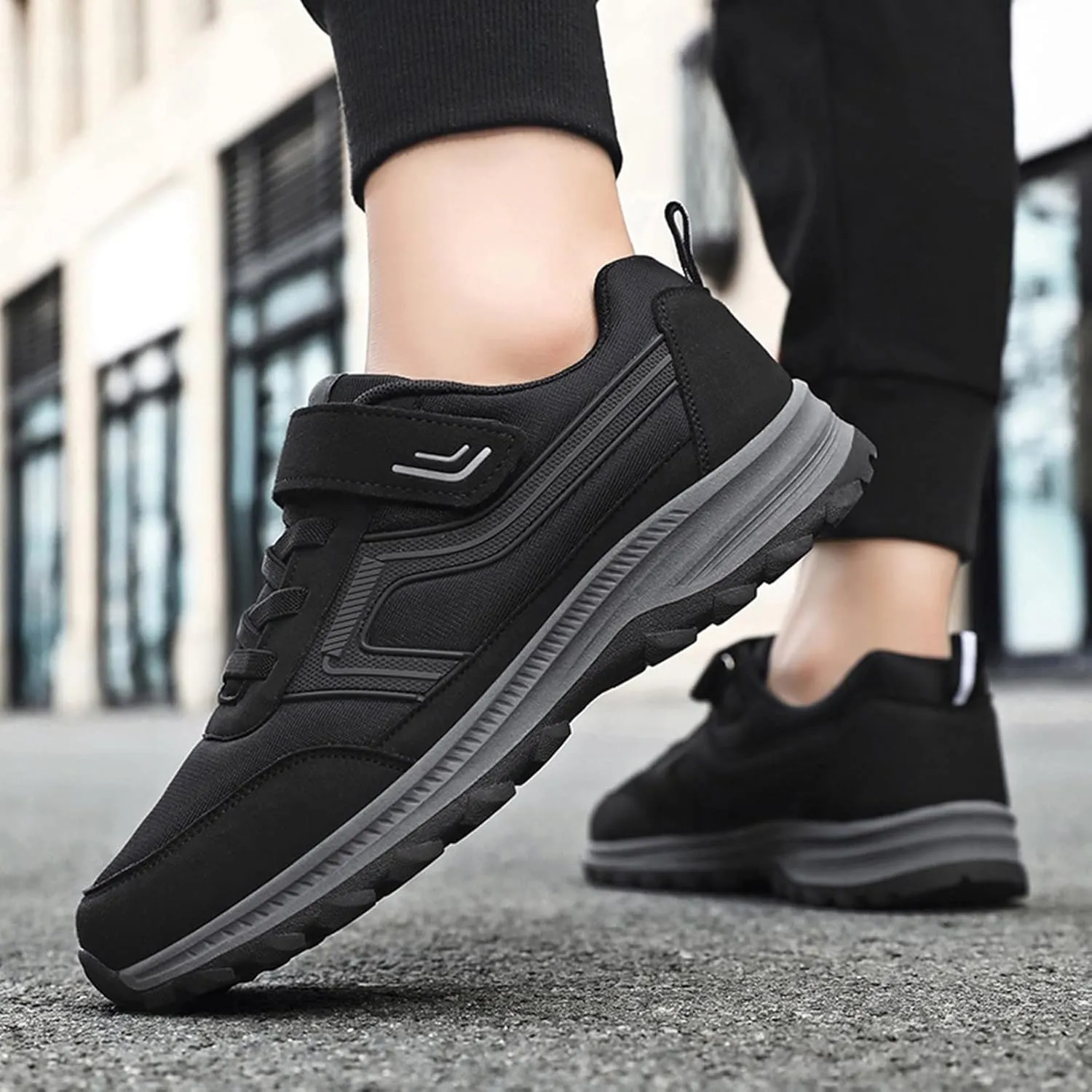 Workout Athletic Sport Shoes for Men Breathable and Light Outdoor Comfy Walking Shoe Wide Walking Shoes for Men