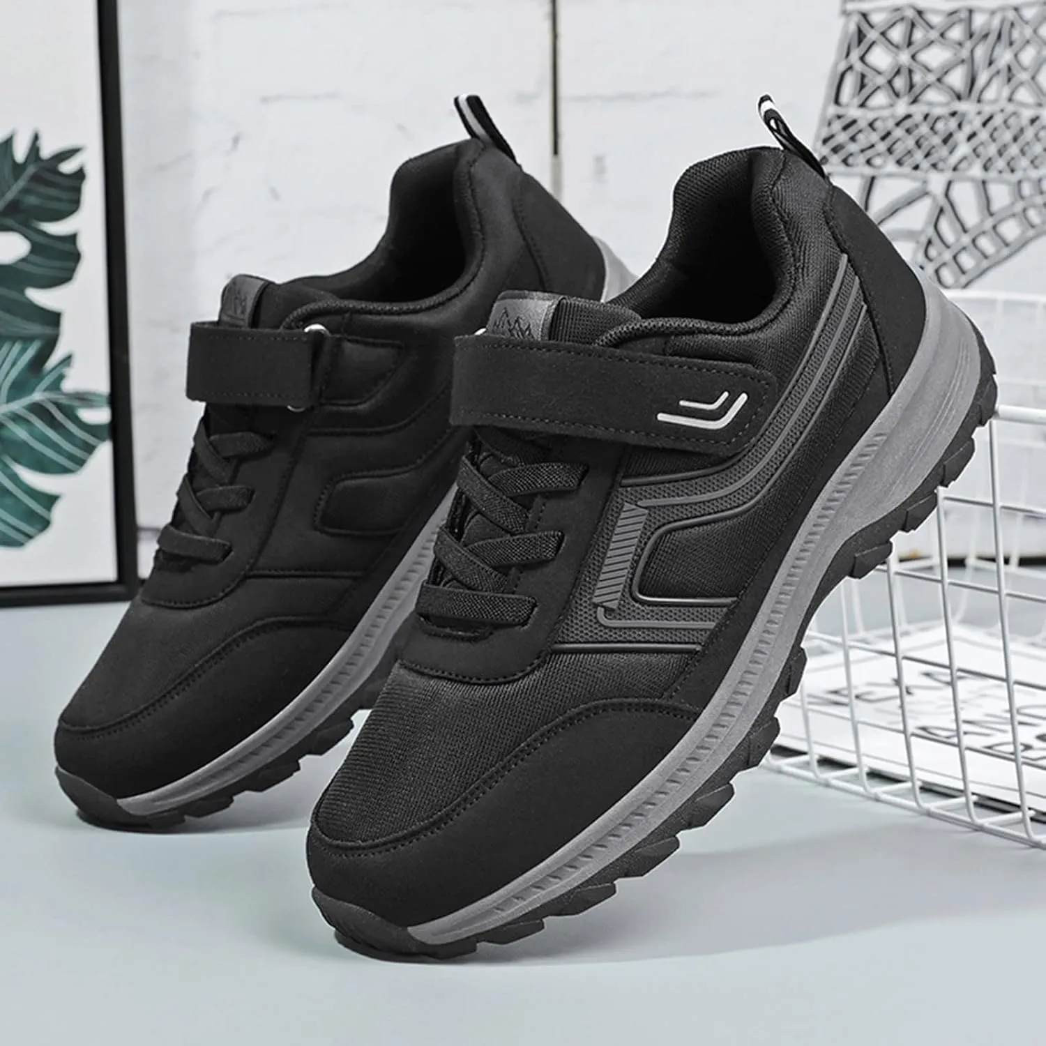 Workout Athletic Sport Shoes for Men Breathable and Light Outdoor Comfy Walking Shoe Wide Walking Shoes for Men