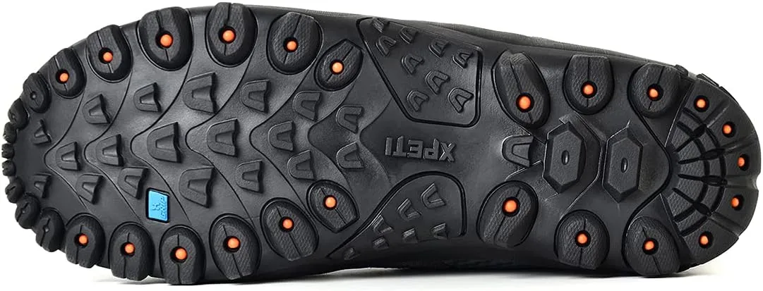 XPETI Mens Crest Thermo High-Top Winter Hiking Boots Waterproof Insulated
