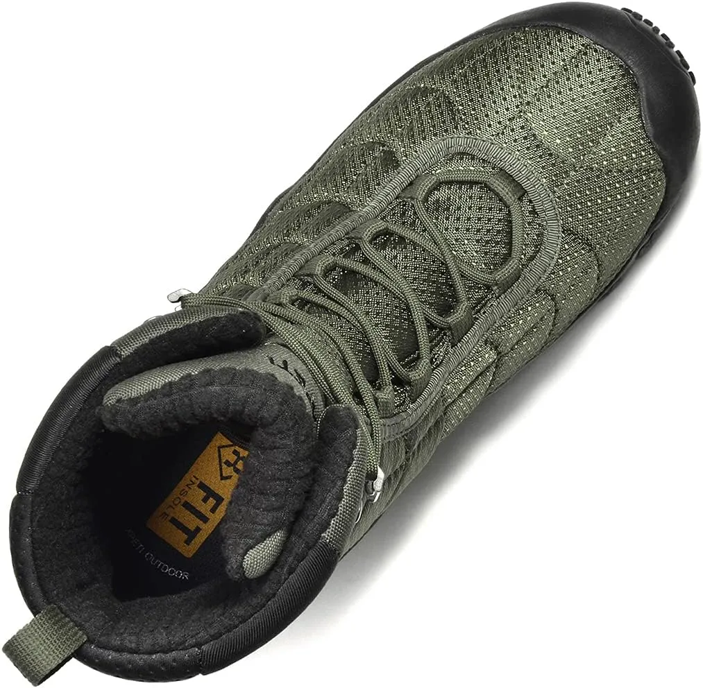 XPETI Mens Crest Thermo High-Top Winter Hiking Boots Waterproof Insulated