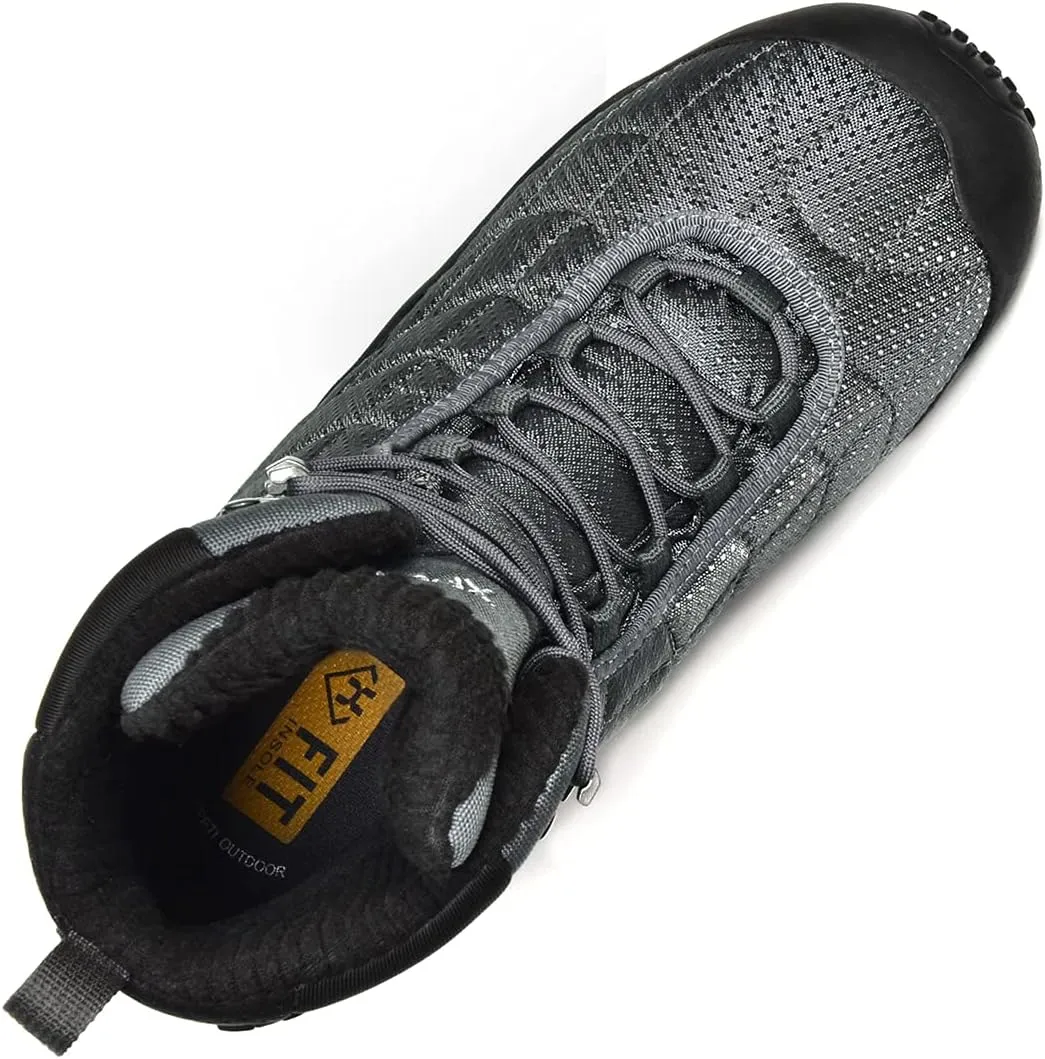 XPETI Mens Crest Thermo High-Top Winter Hiking Boots Waterproof Insulated